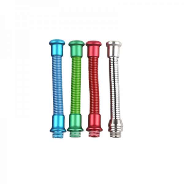 (S0047bis) - Extra Long Flexible Stainless Steel 510 Drip Tip