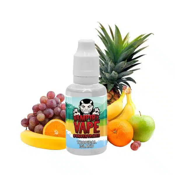concentrate tropical island 30ml vampire vape